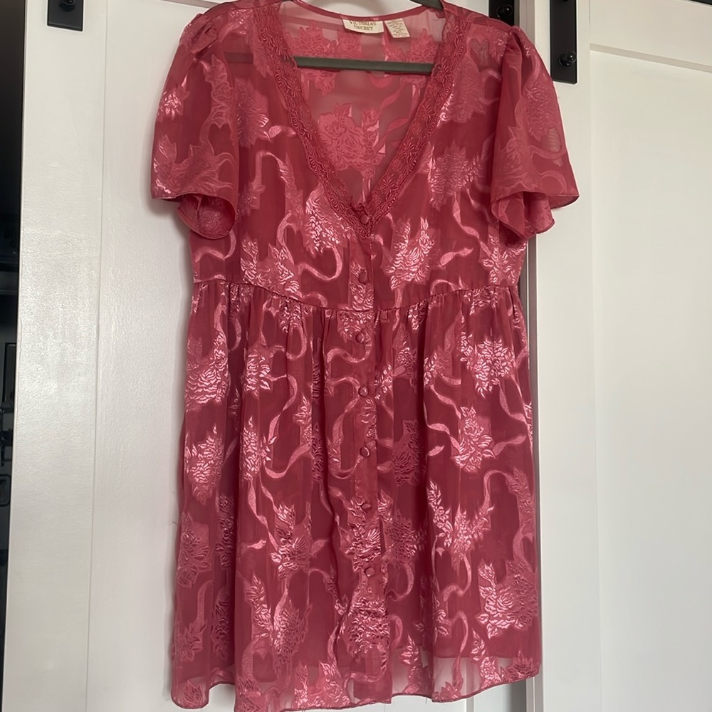 Victoria’s Secret Gold Label Babydoll Lingerie Size Medium/Large